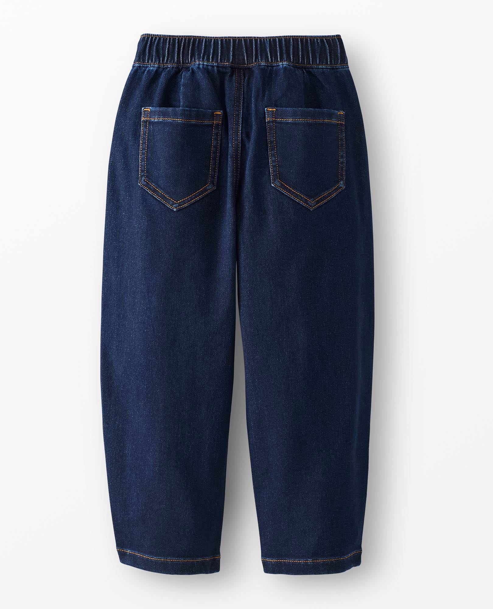 Supersoft Denim Barrel Pants | Hanna Andersson
