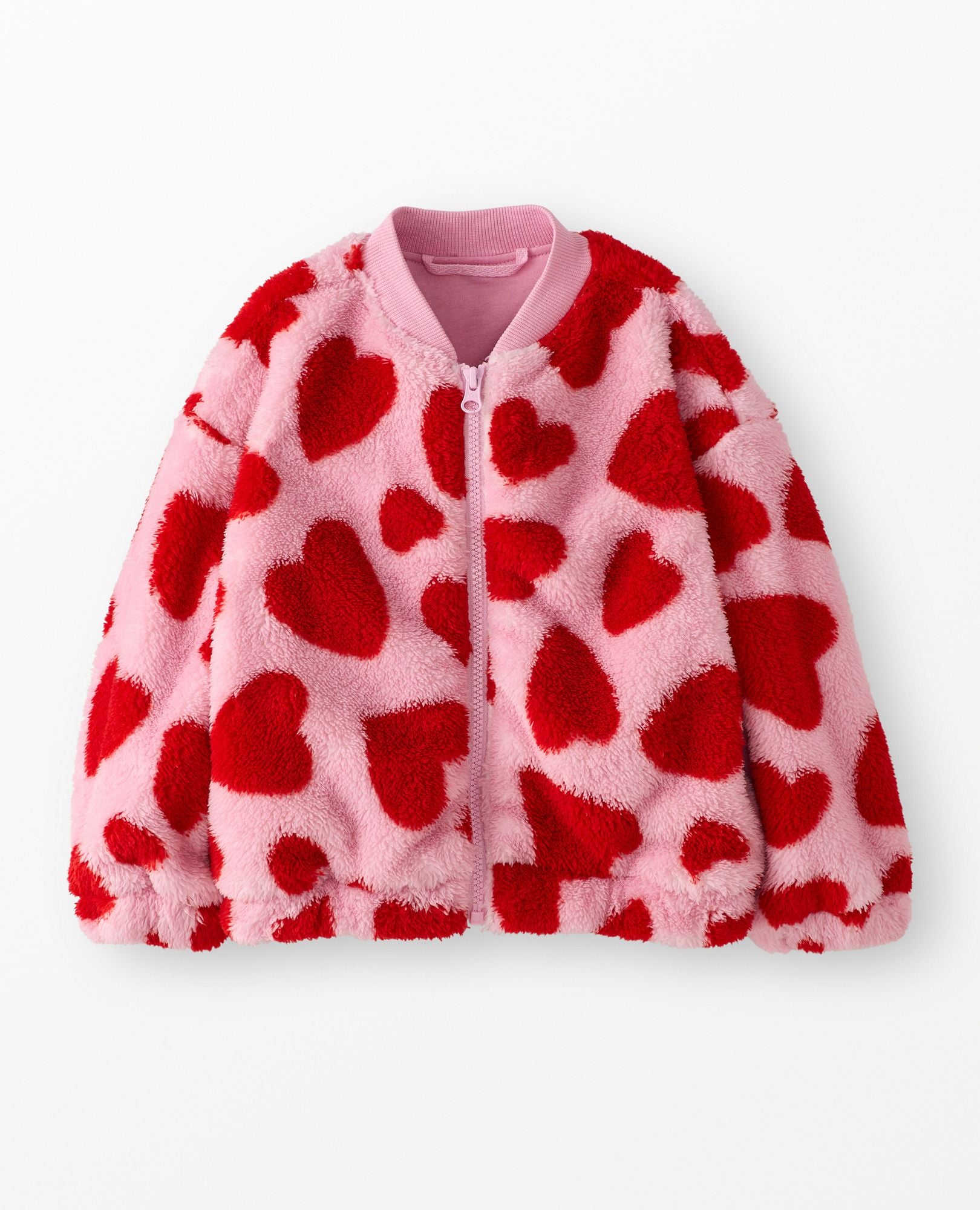 Marshmallow Fleece Bomber Jacket | Hanna Andersson