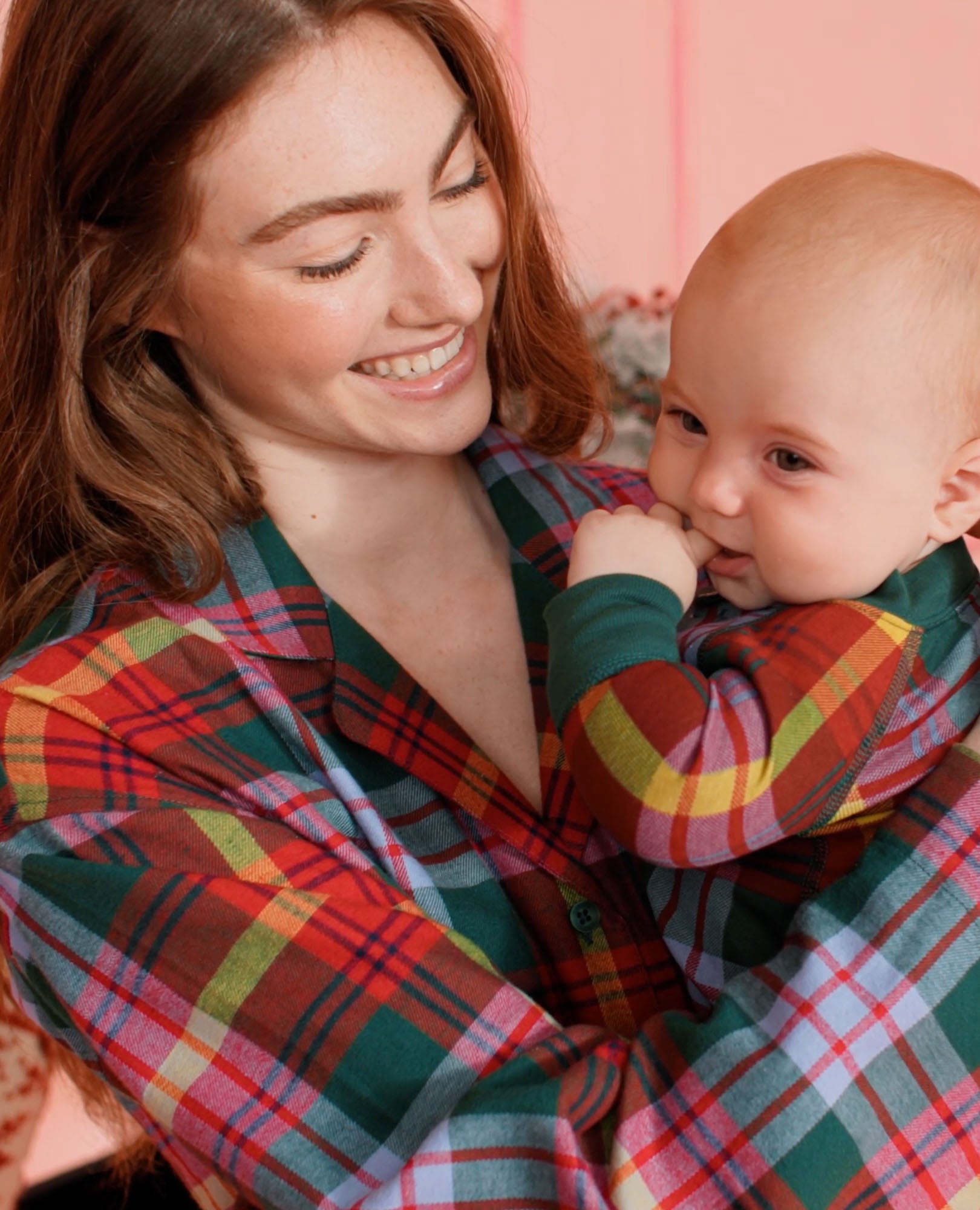 Video of child wearing Women's Holiday Flannel Nightshirt