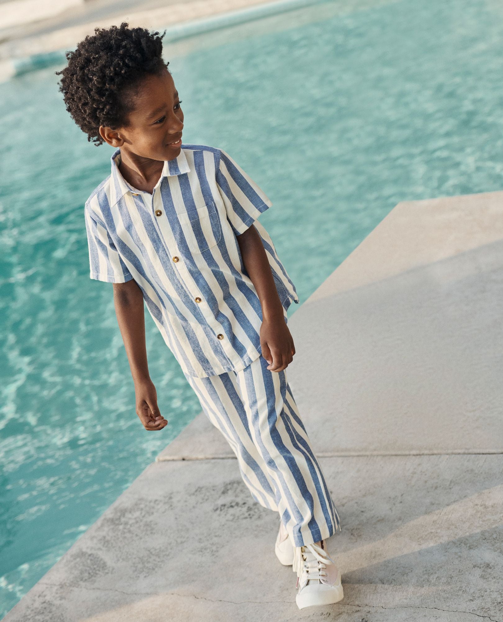 Linen Wide Leg Pants | Hanna Andersson