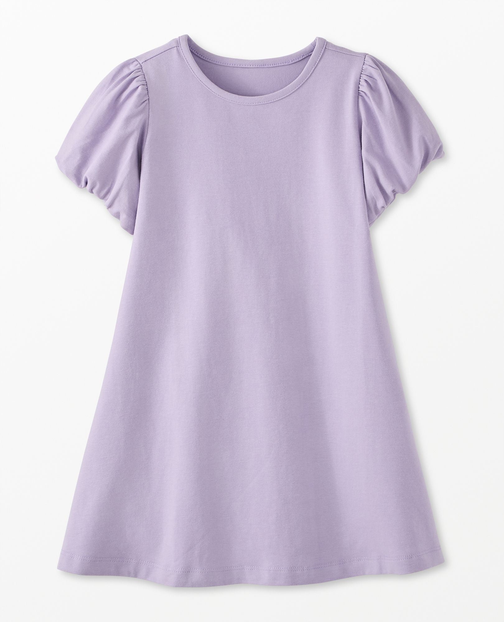 Bubble Sleeve Swing Dress with Pockets | Hanna Andersson