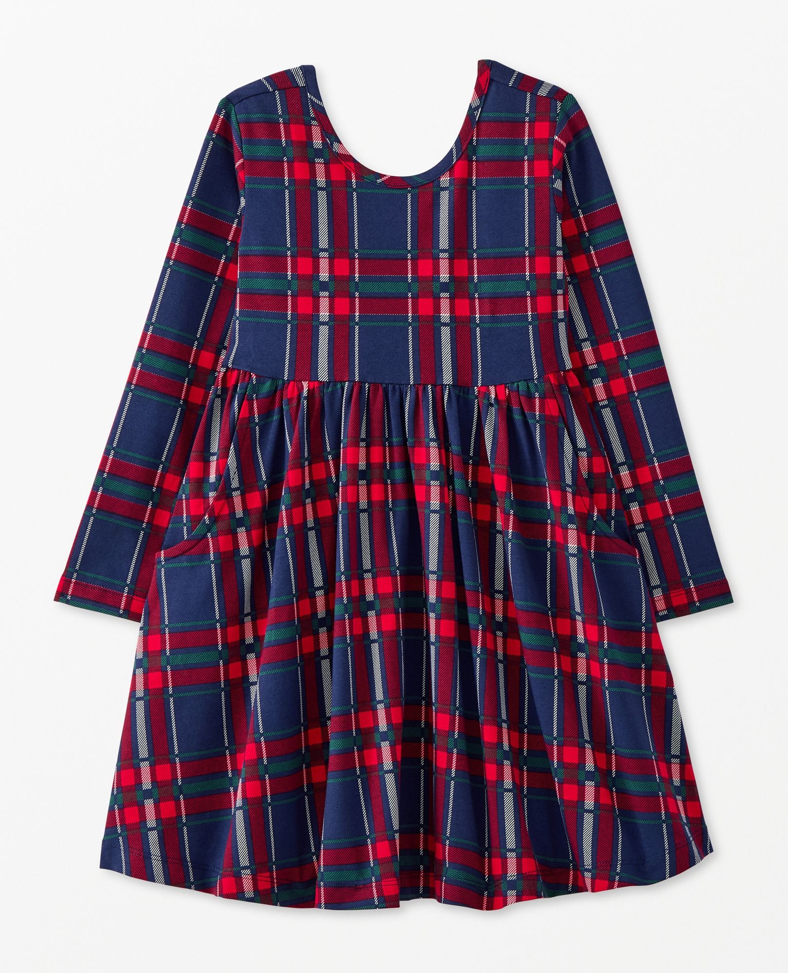 Long Sleeve Skater Dress with Pockets | Hanna Andersson