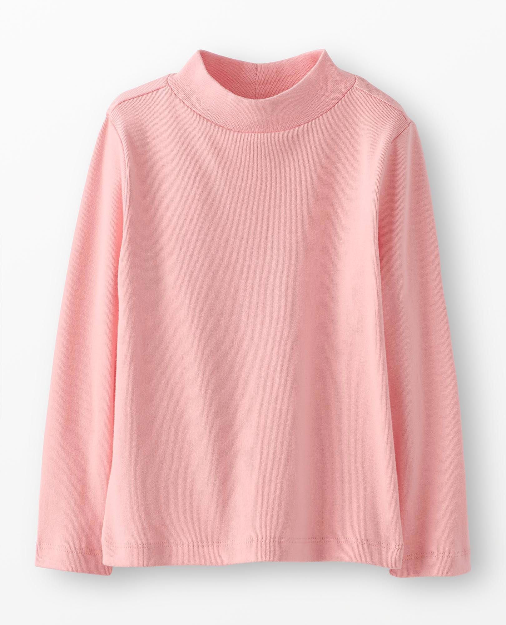 Long Sleeve Mock Neck Top | Hanna Andersson