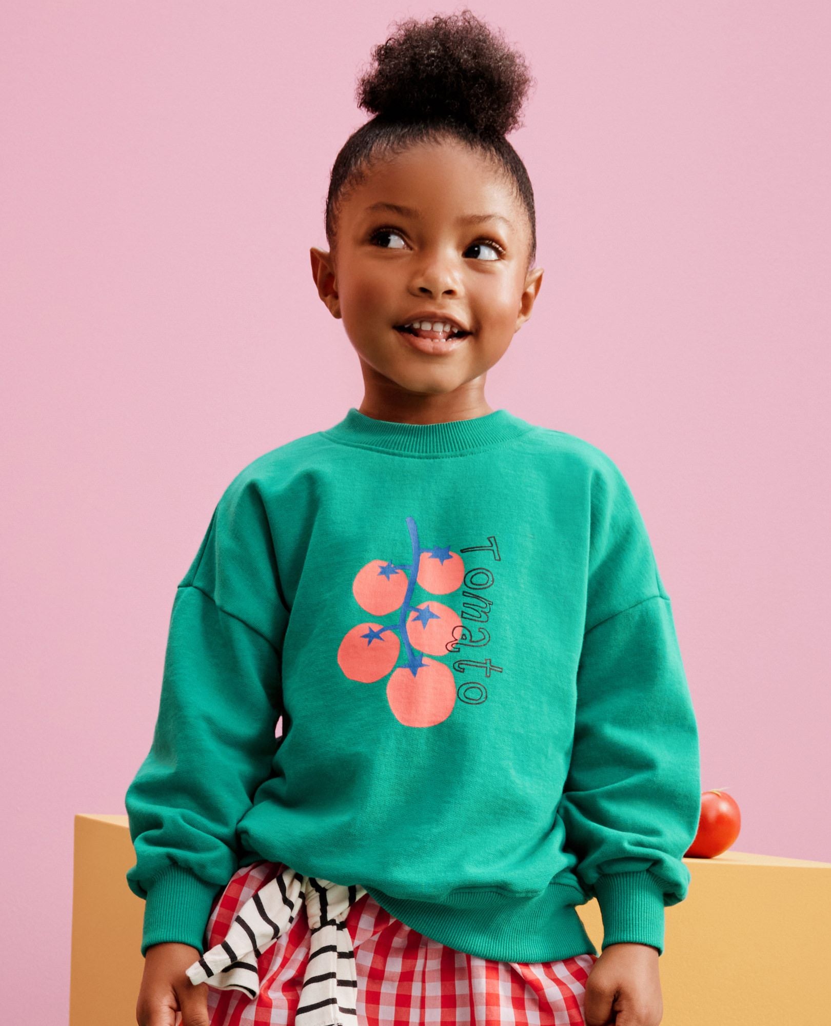 Oversized French Terry Graphic Sweatshirt | Hanna Andersson