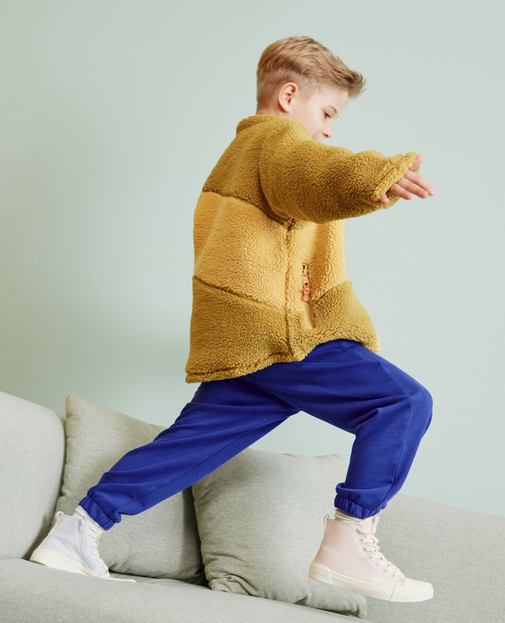 Faux Shearling Jacket | Hanna Andersson