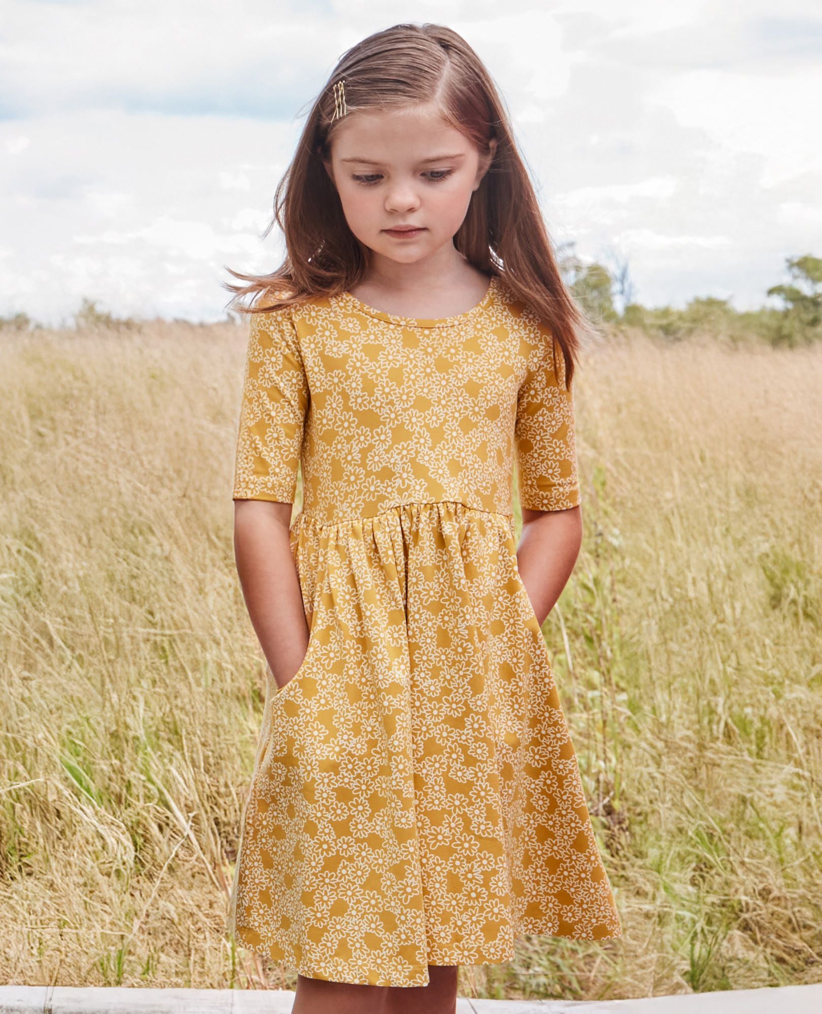 Skater Dress with Pockets | Hanna Andersson