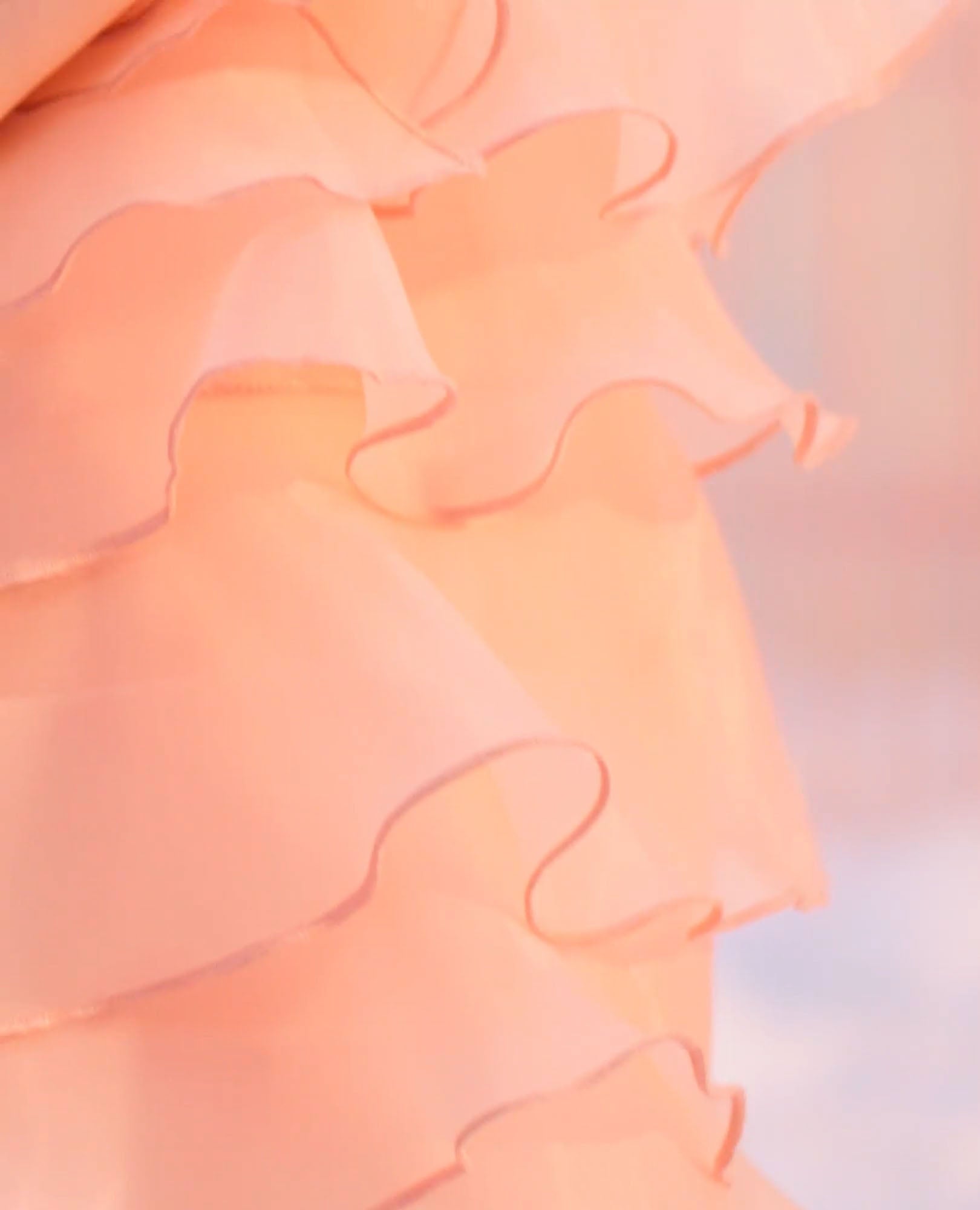 Video of child wearing Sleeveless Organza Ruffle Dress
