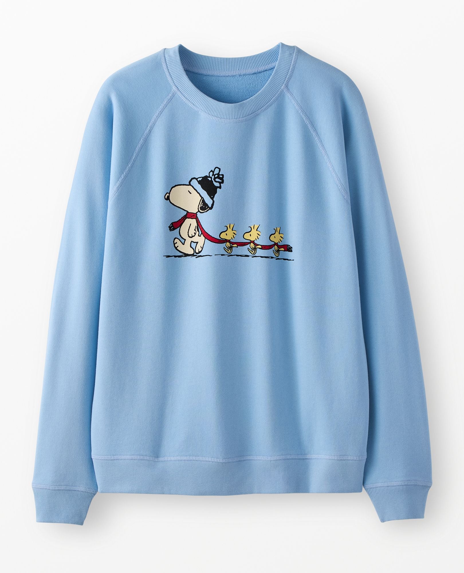 Adult Peanuts Holiday French Terry Sweatshirt | Hanna Andersson