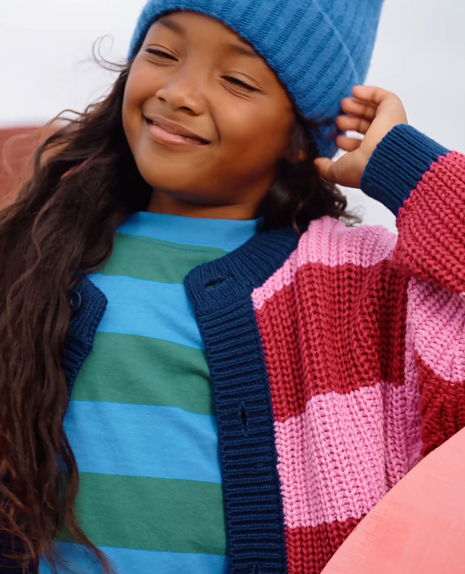 Striped Cardigan | Hanna Andersson