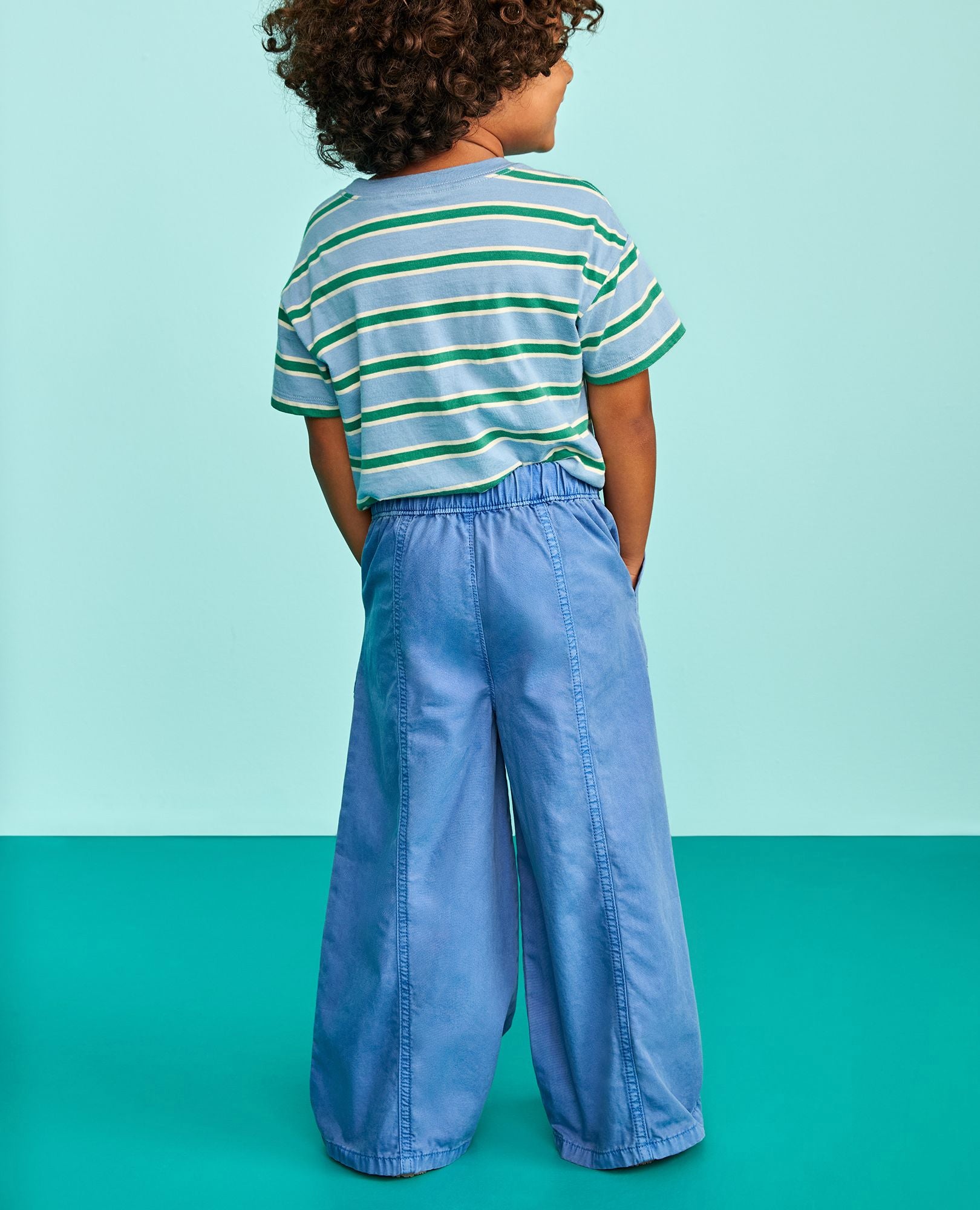 Canvas Wide Leg Pants | Hanna Andersson