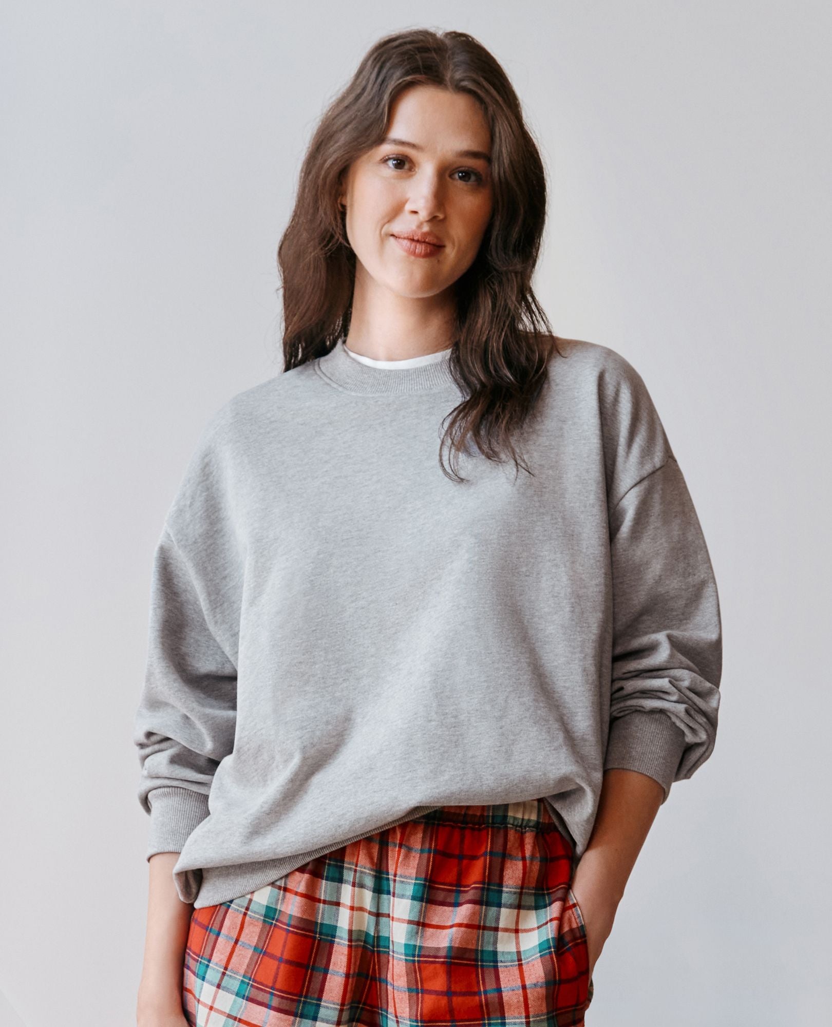Adult Oversized French Terry Sweatshirt | Hanna Andersson