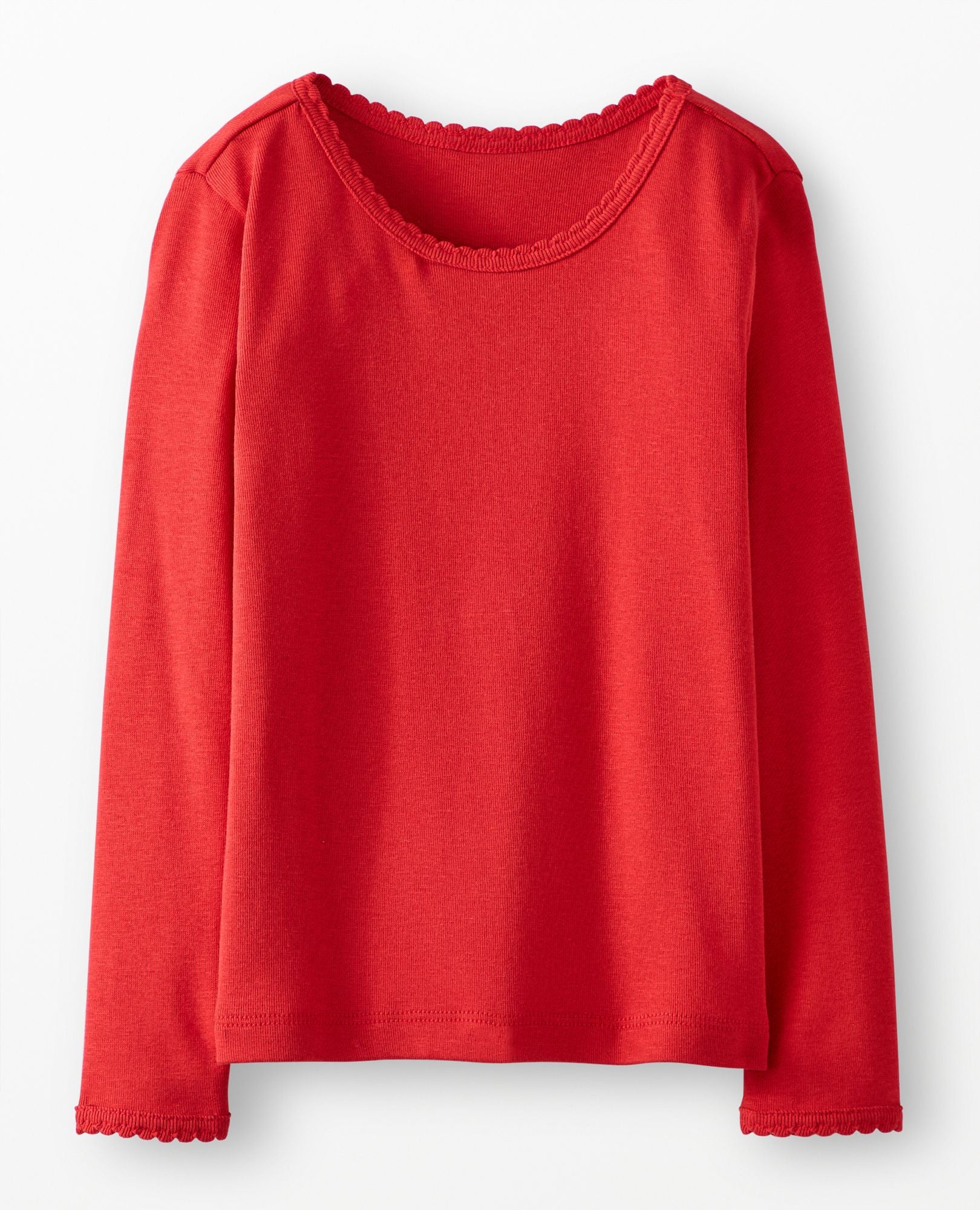Long-Sleeve Ribbed T-Shirt | Hanna Andersson