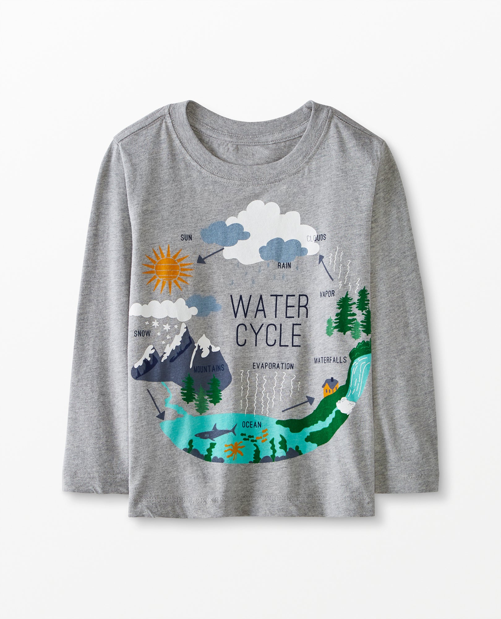 Long Sleeve Relaxed Fit Graphic T-Shirt | Hanna Andersson