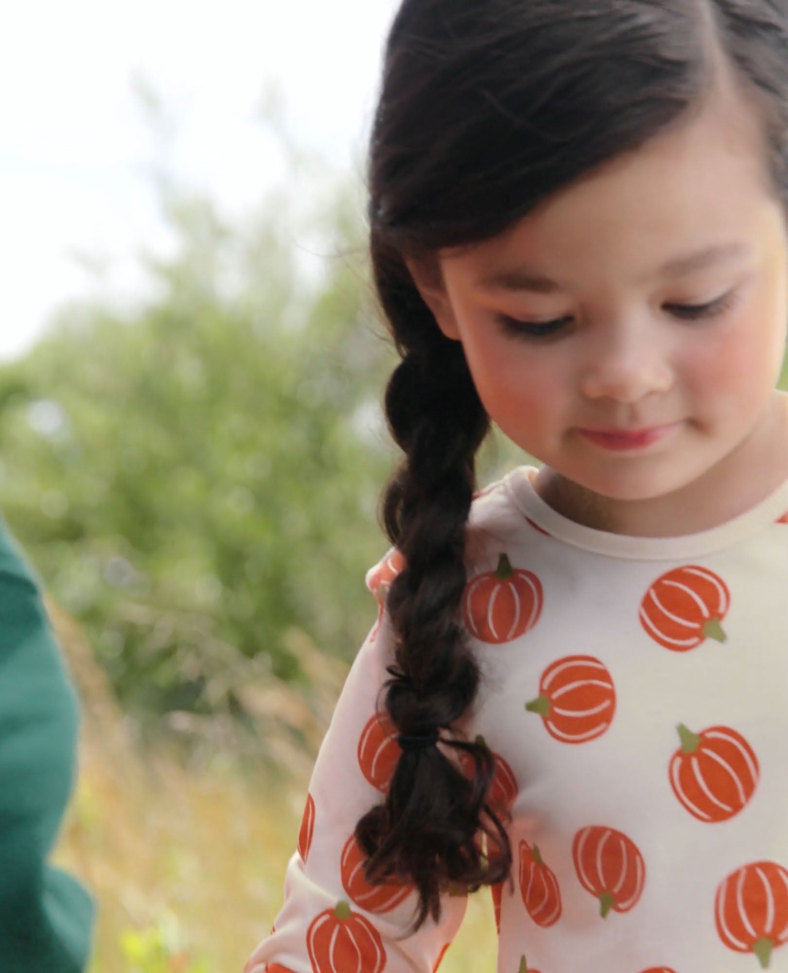 Video of child wearing Halloween Long Sleeve Playground Dress with Pockets