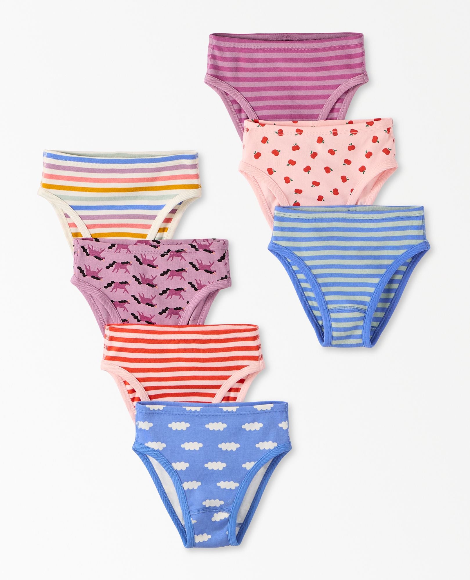 Niinaページ 7-Pack Organic Cotton Hipster Underwear | Hanna Andersson