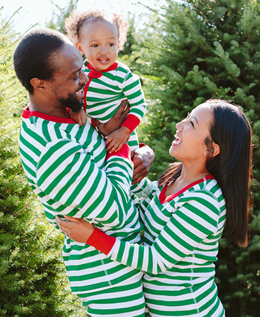 content.collection.go to Holiday Green Stripes