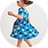 girl twirling in floral dress